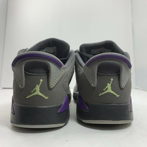 Air Jordan VI 6 Retro Low GP Dark Grey Size 3Y - Picture 5 of 9
